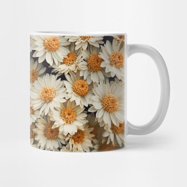 daisies pattern by psychoshadow